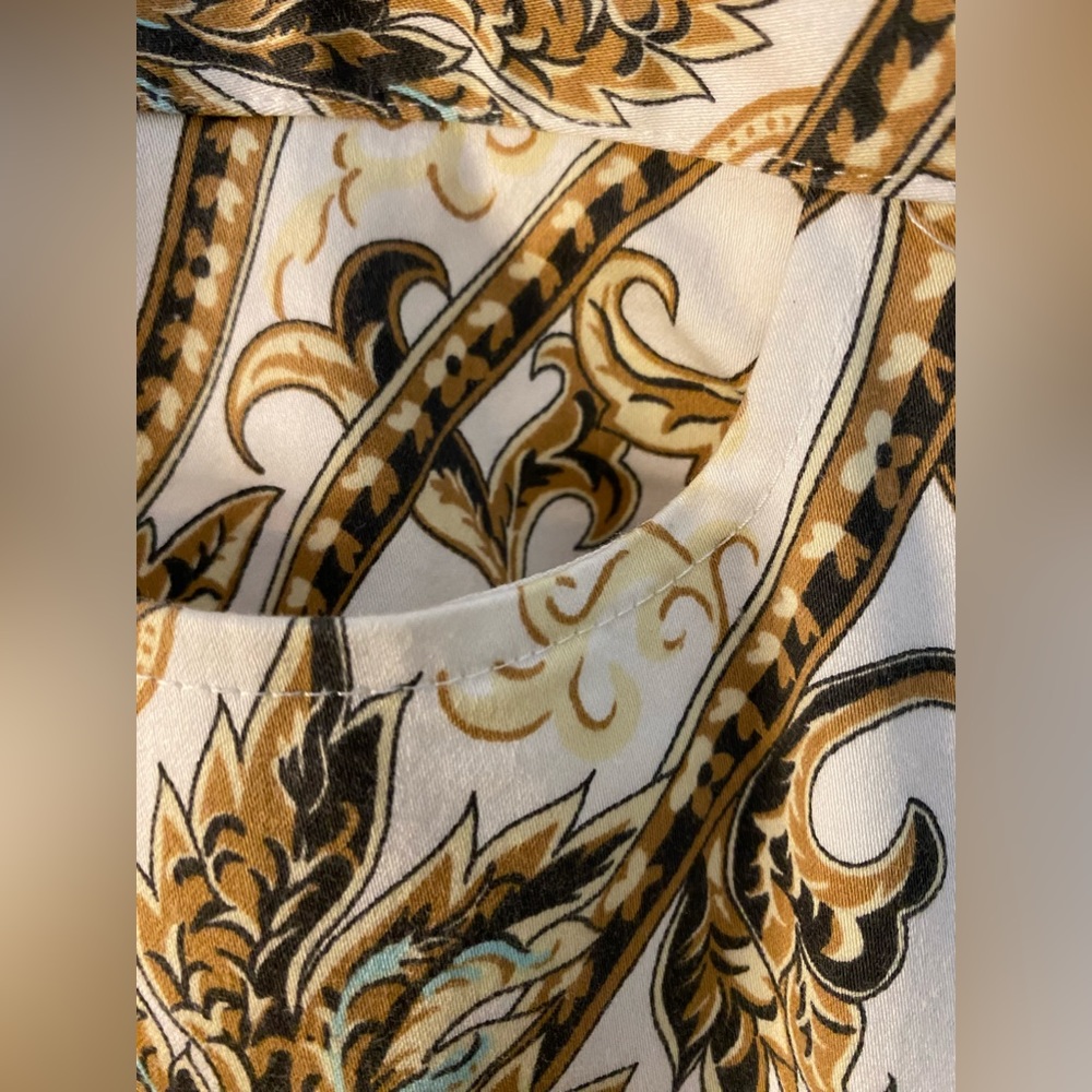LaVore’ Tapestry Print Pants, Size 12 - Picture 2 of 5